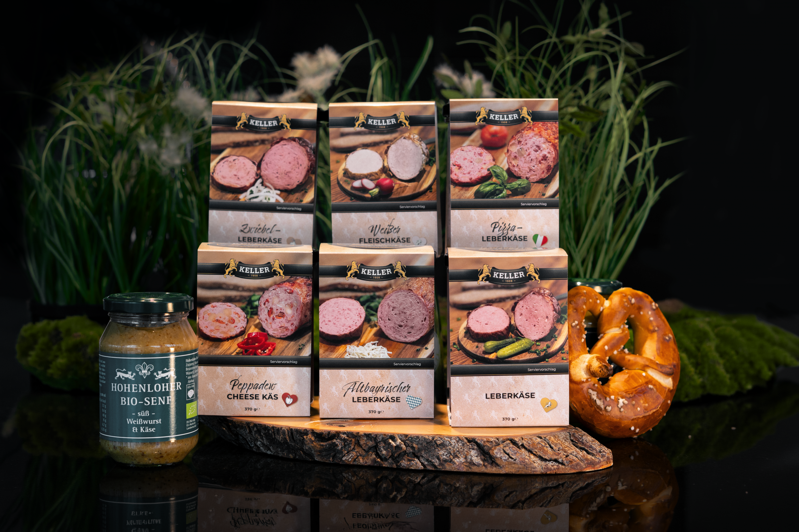 Alle Sorten Kellers Leberkäse