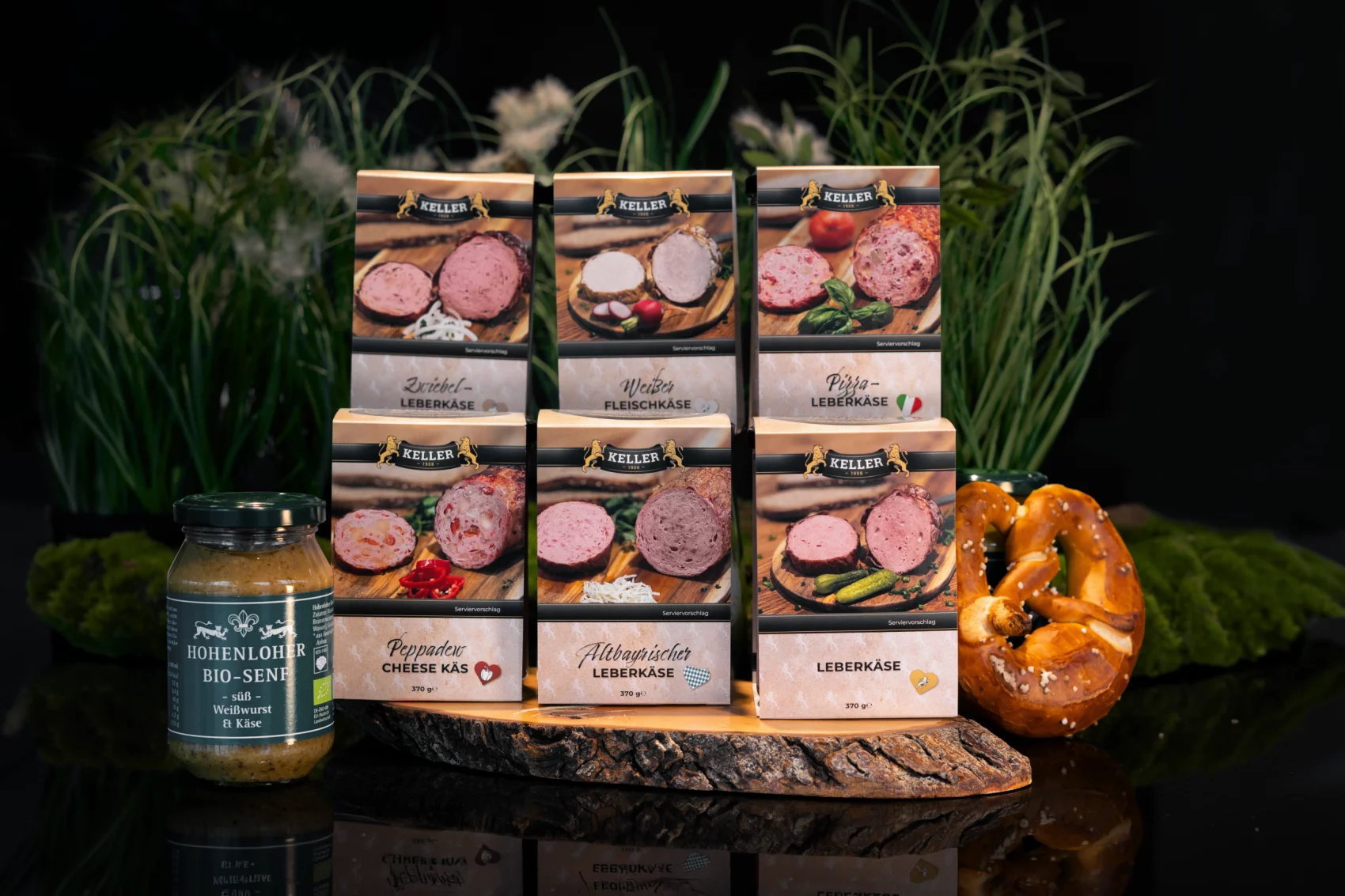 Alle Sorten Kellers Leberkäse